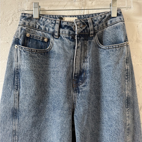 NWT Dissh Carson Mid Blue Wide Leg Jean - Picture 3 of 7